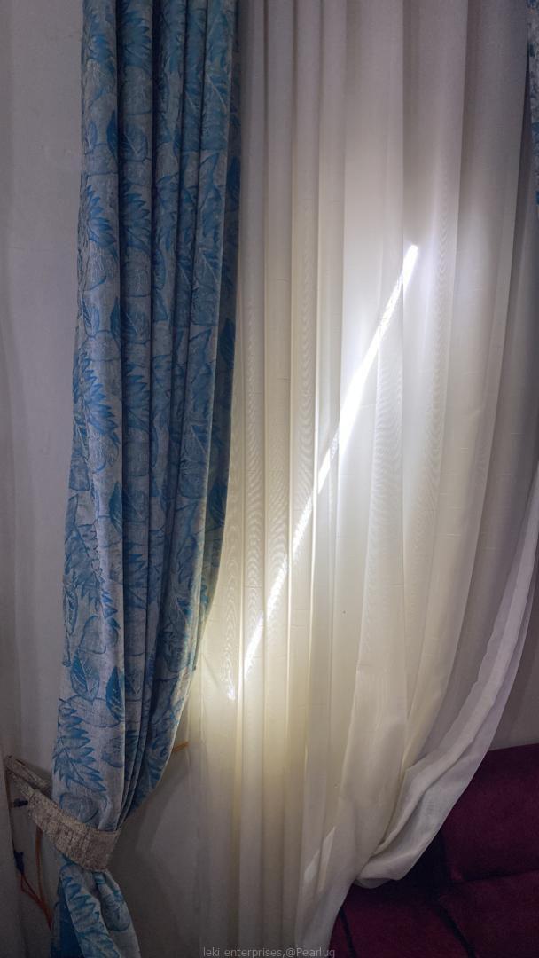 Executive curtains and curtain rods