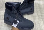 Timberland black leather