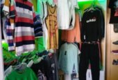Designer pants and shirts all available