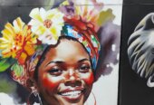Portraits and landscapes