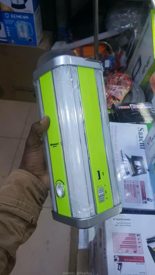 Led rechargeable lamp
