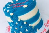 Happy birthdays red colours blue cakes surprises gifts