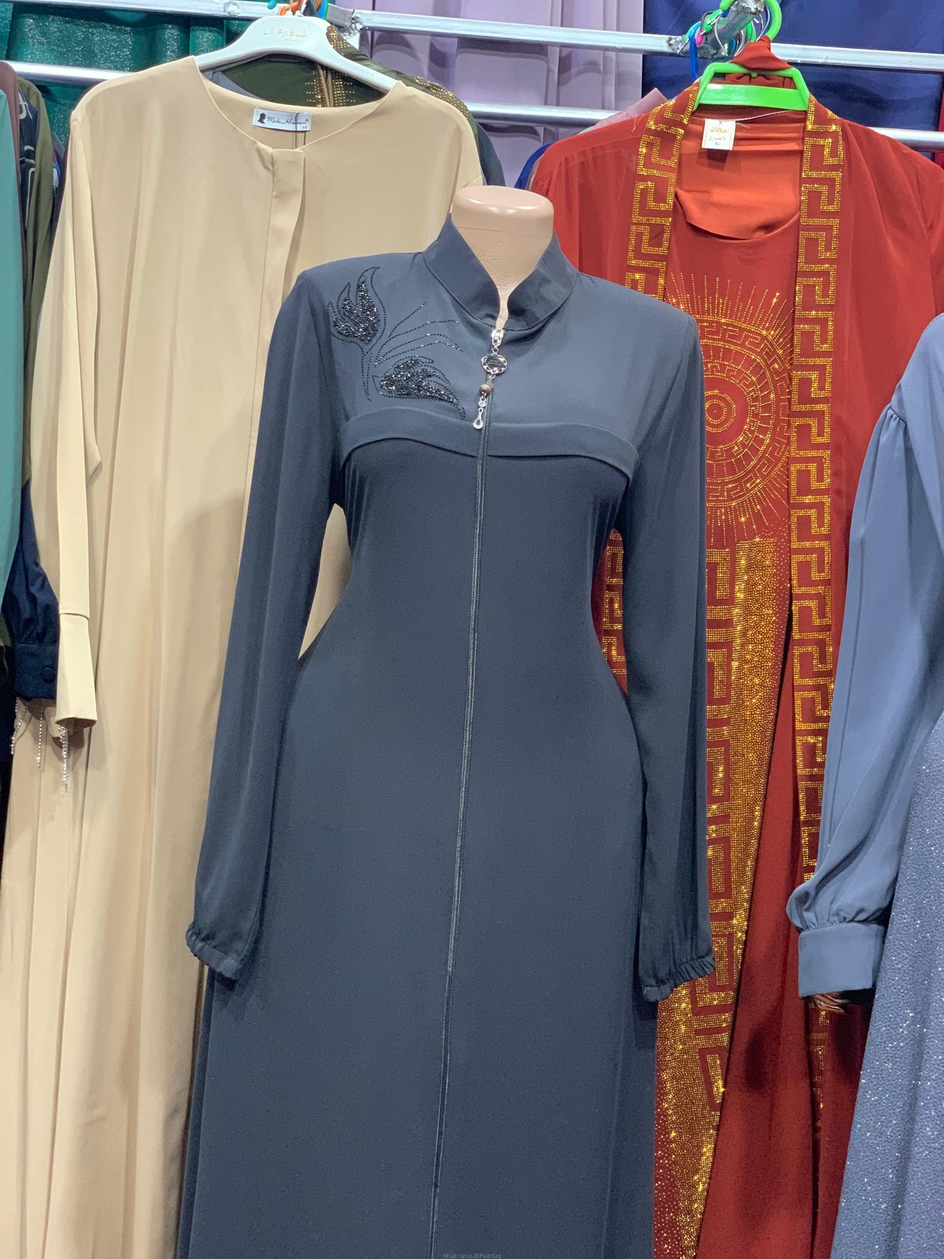 FRONT ZIPPER ROUND HIJABS