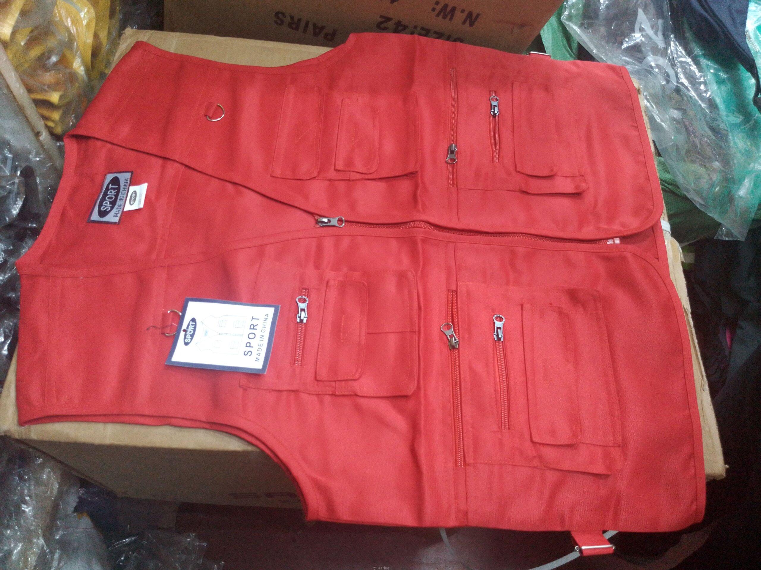 Press jacket red