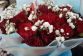 Birthdays balloons flowers cakes flowers white