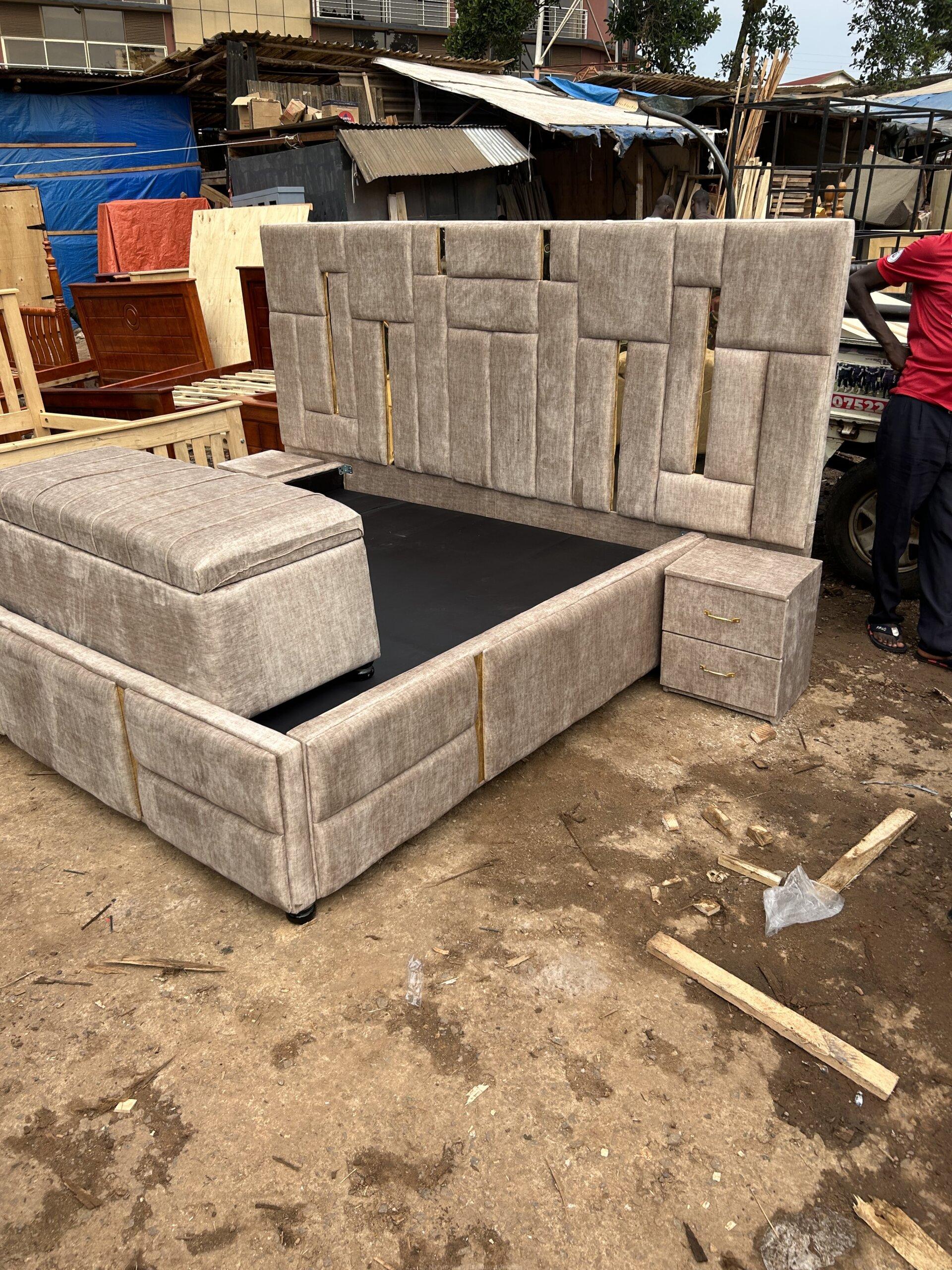 Puzzled bed