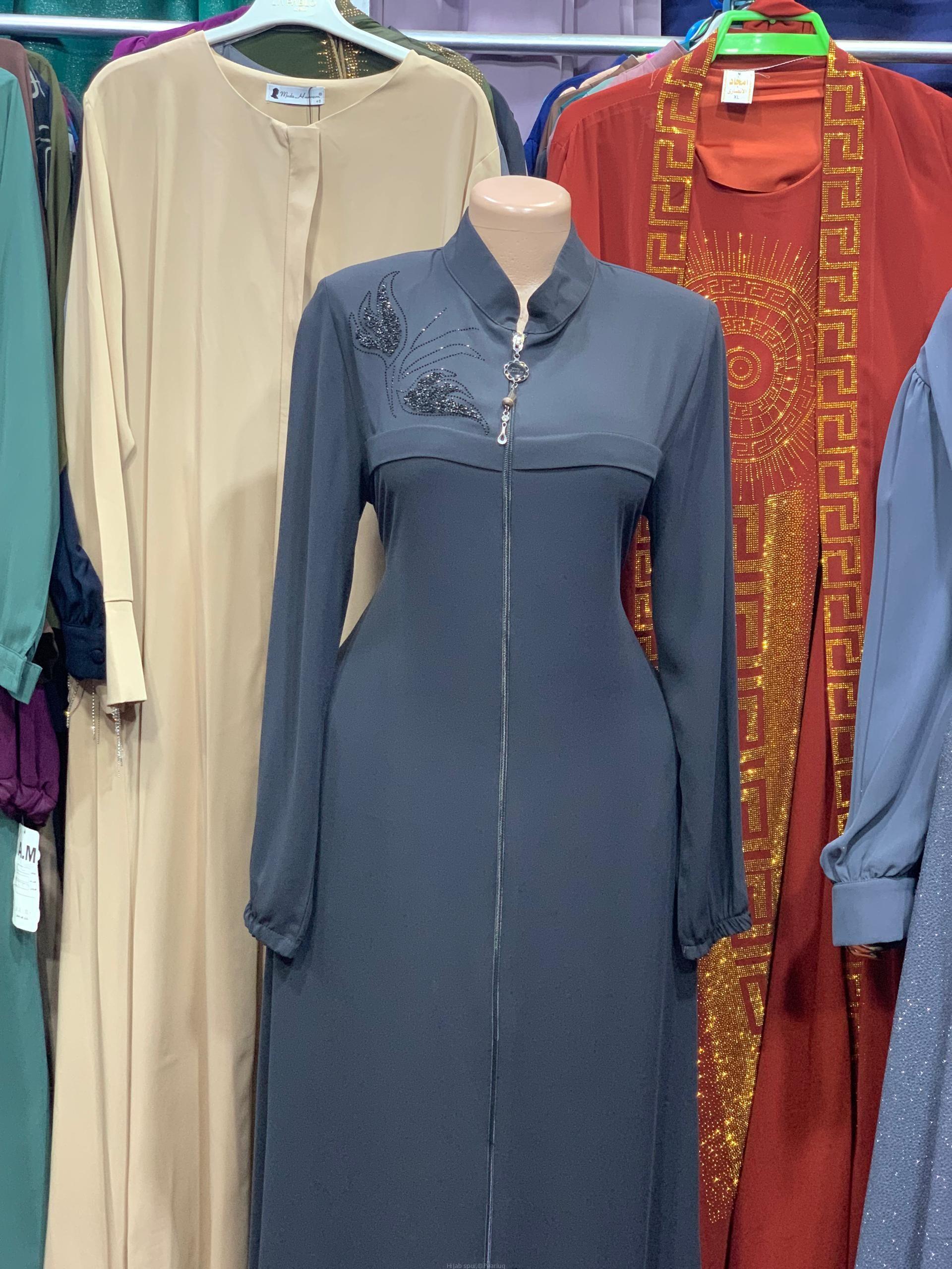 FRONT ZIPPER ROUND HIJABS