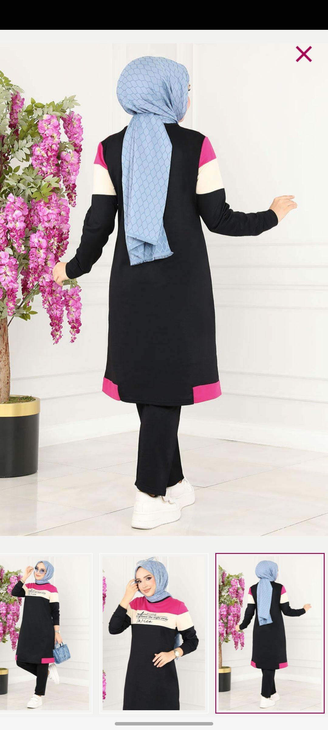 2PC SWEATER CASUAL HIJABS