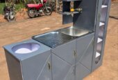 Movable sink cabinet/ gas table/ kitchen/ sink