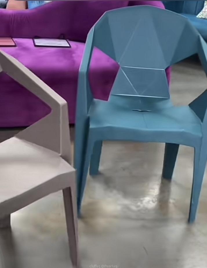 Plastic chairs