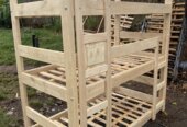 Modern solid triple decker bed/ bed