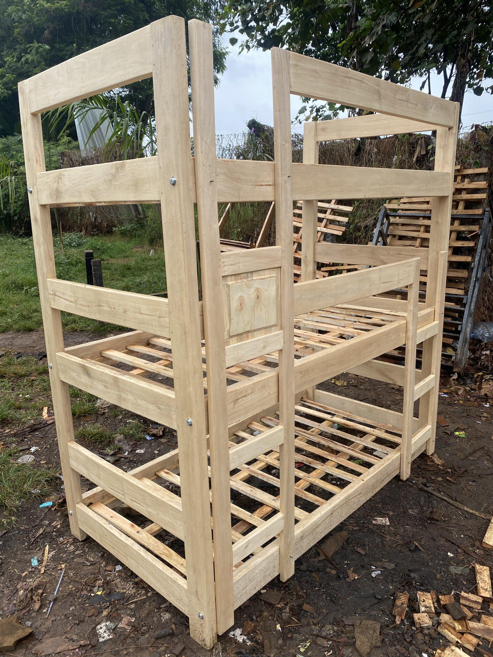 Modern solid triple decker bed/ bed