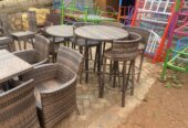 Rattan Hightable stool/ bar/ restaurant