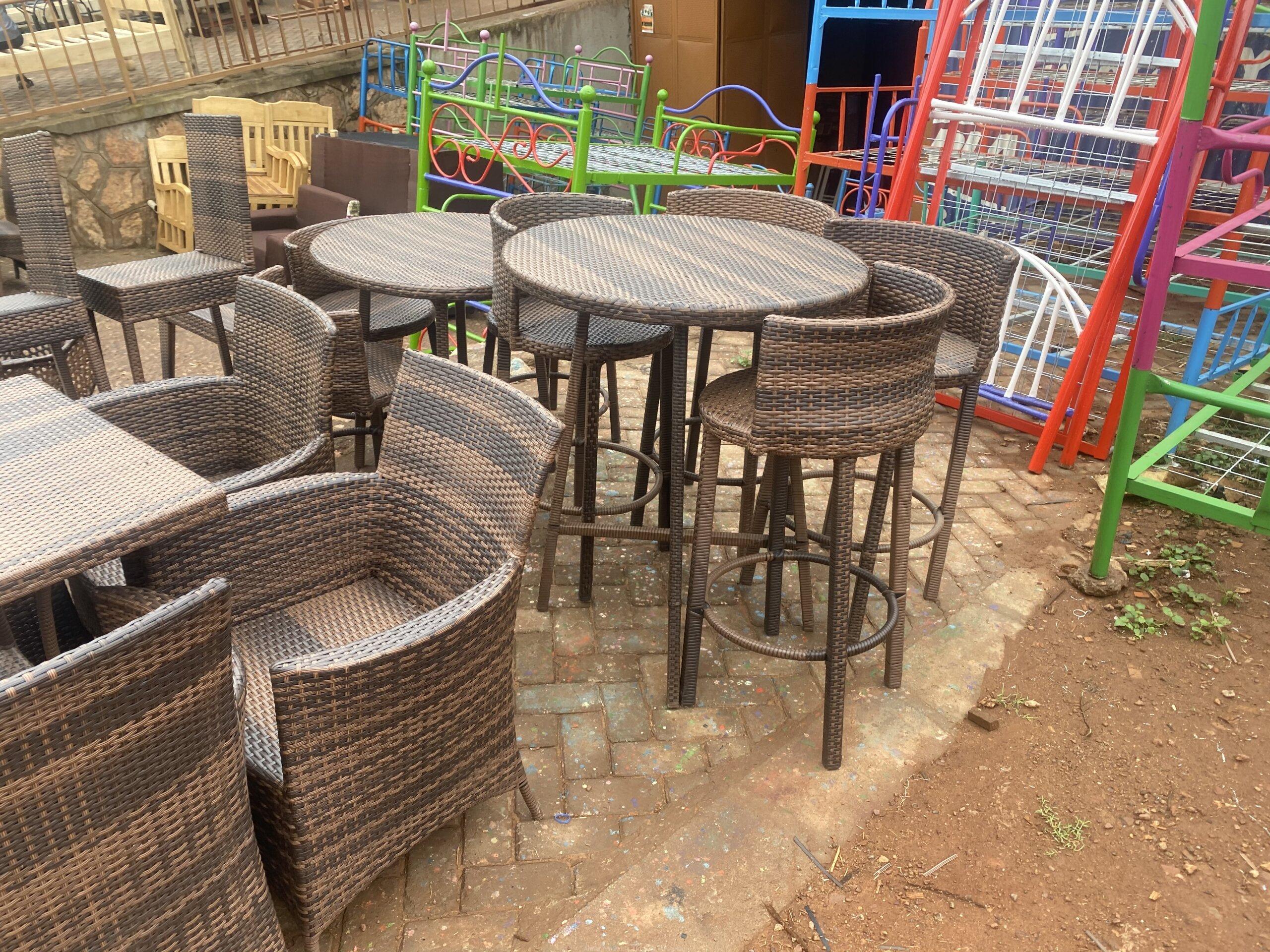 Rattan Hightable stool/ bar/ restaurant