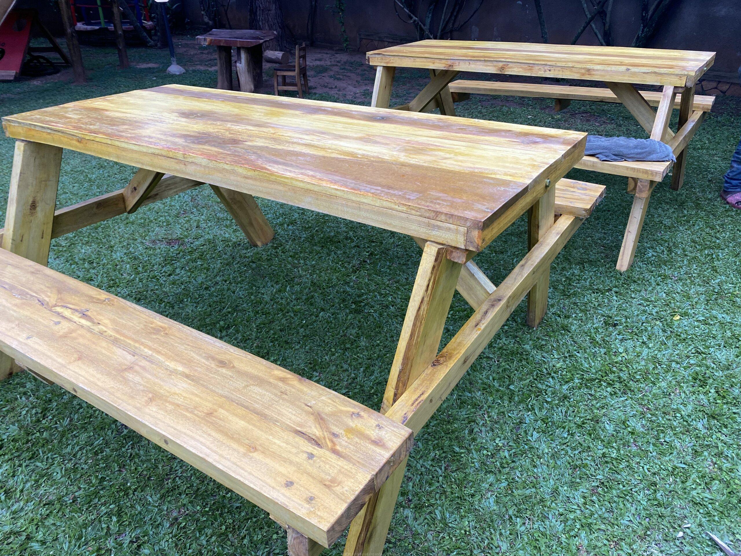 Picnic table bench