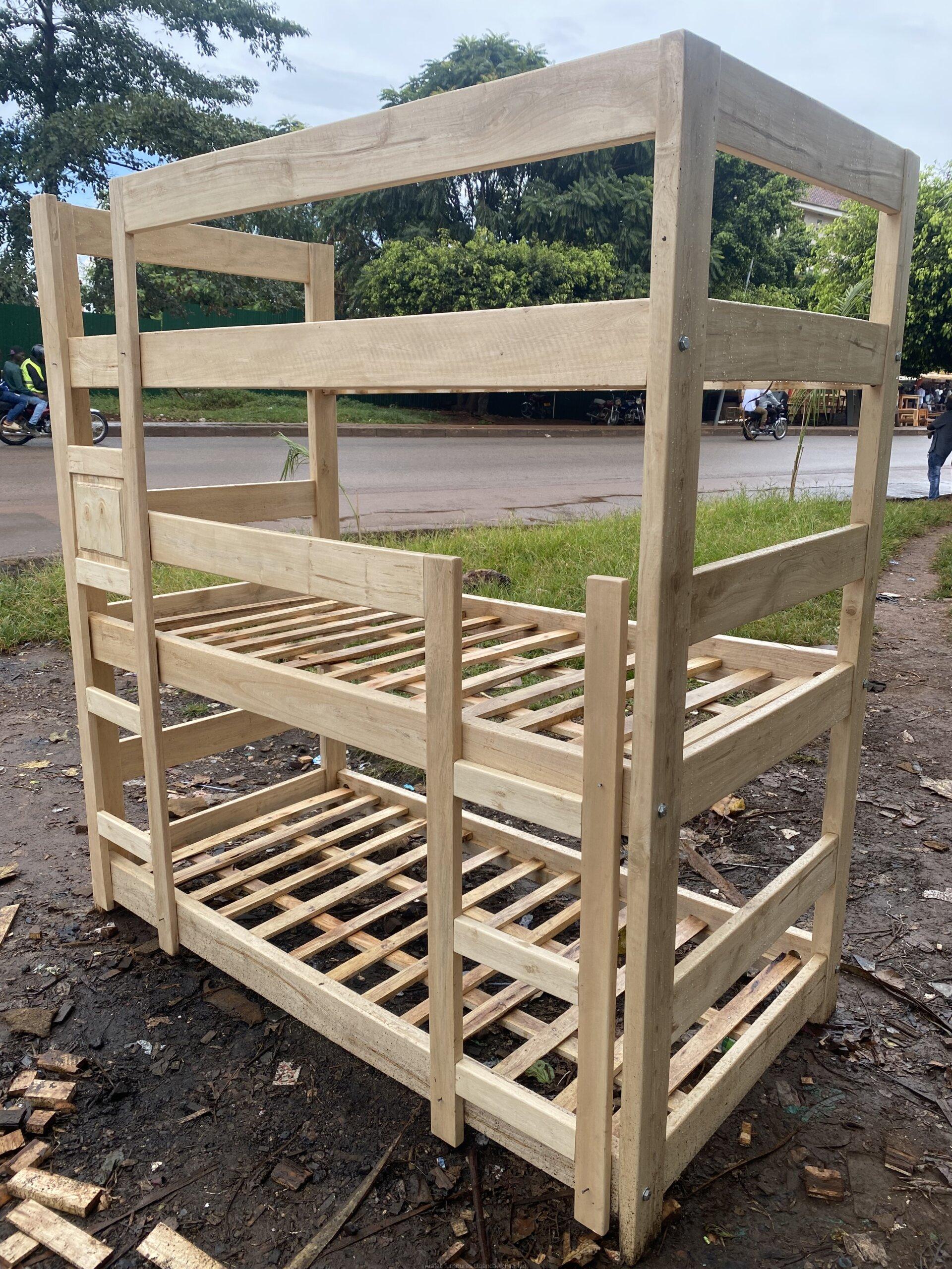 Modern solid triple decker bed/ bed