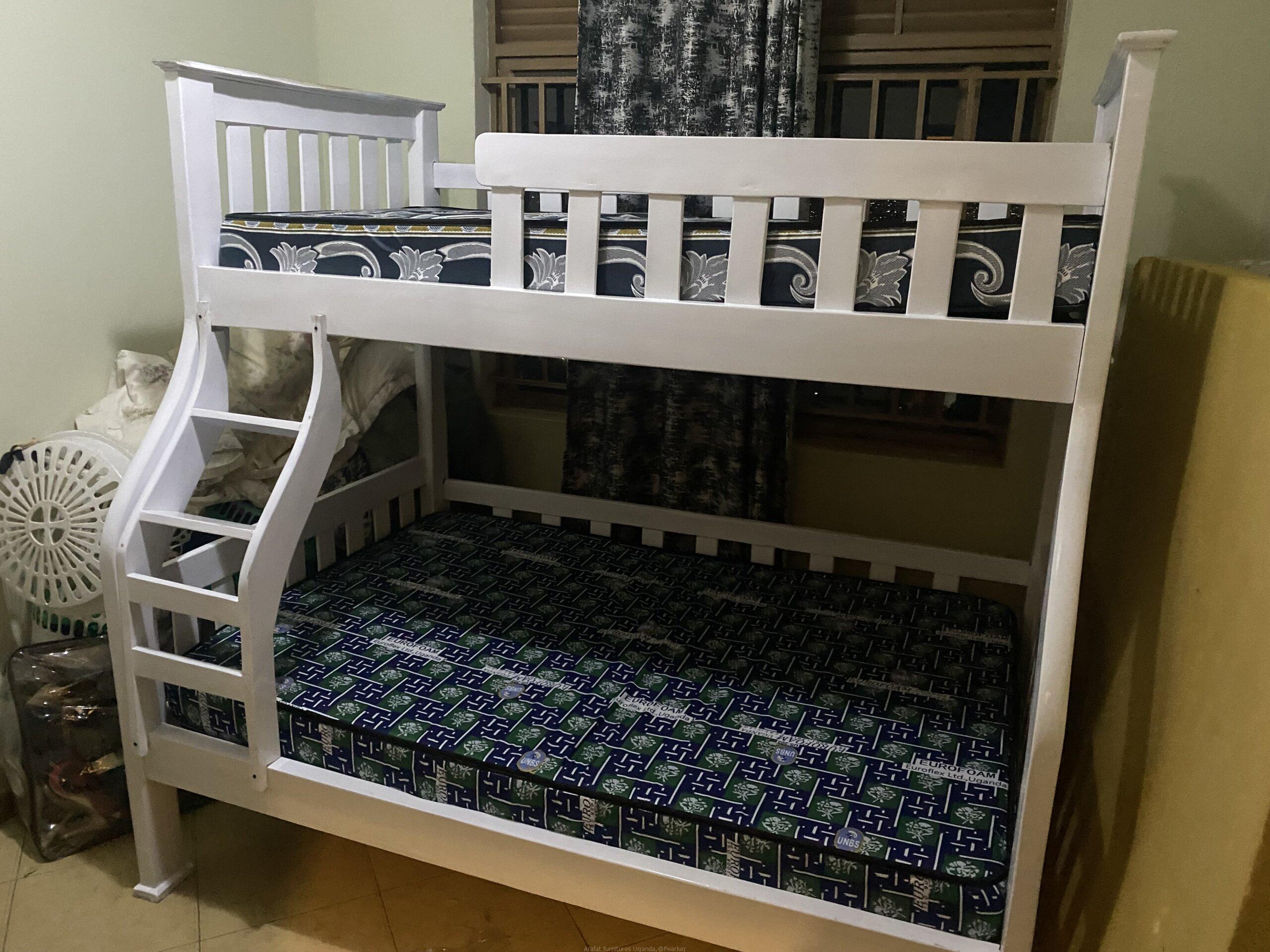 Solid bending double decker bed/ bunk bed