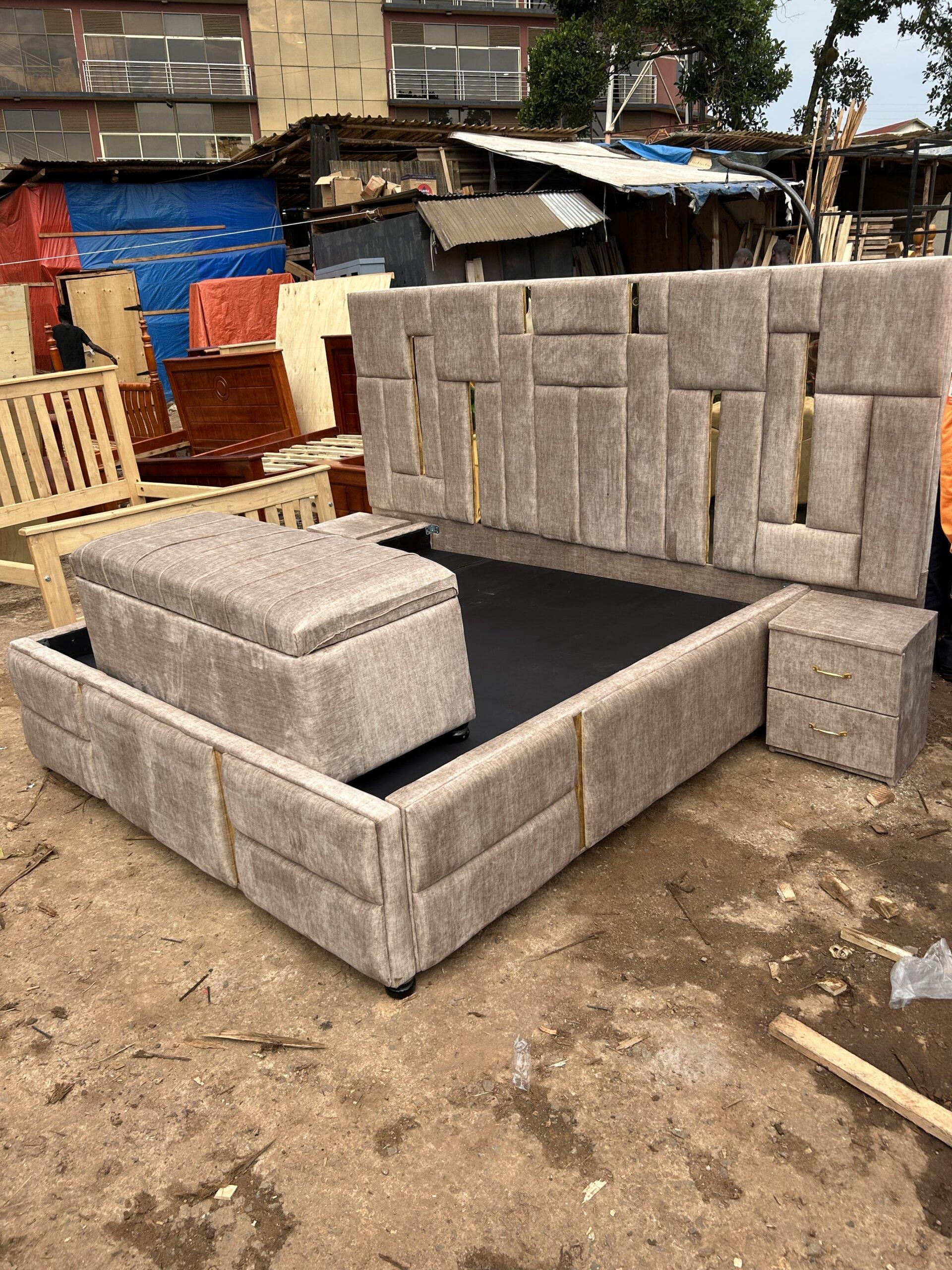 Puzzled bed