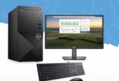 Desk top computers and monitors