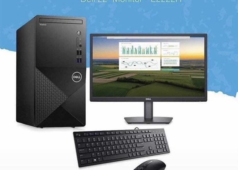 Desk top computers and monitors