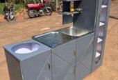 Movable sink cabinet/ gas table/ kitchen/ sink