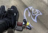 Timberland black leather
