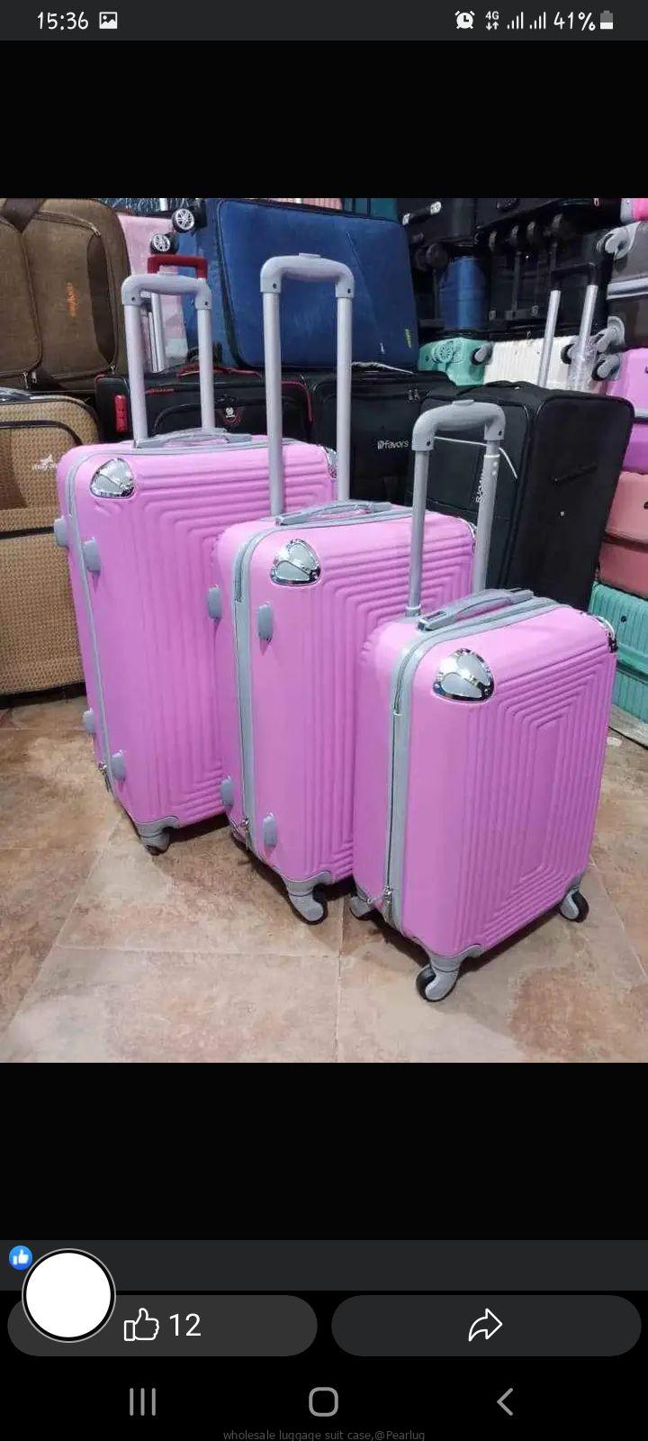Set of suitcases