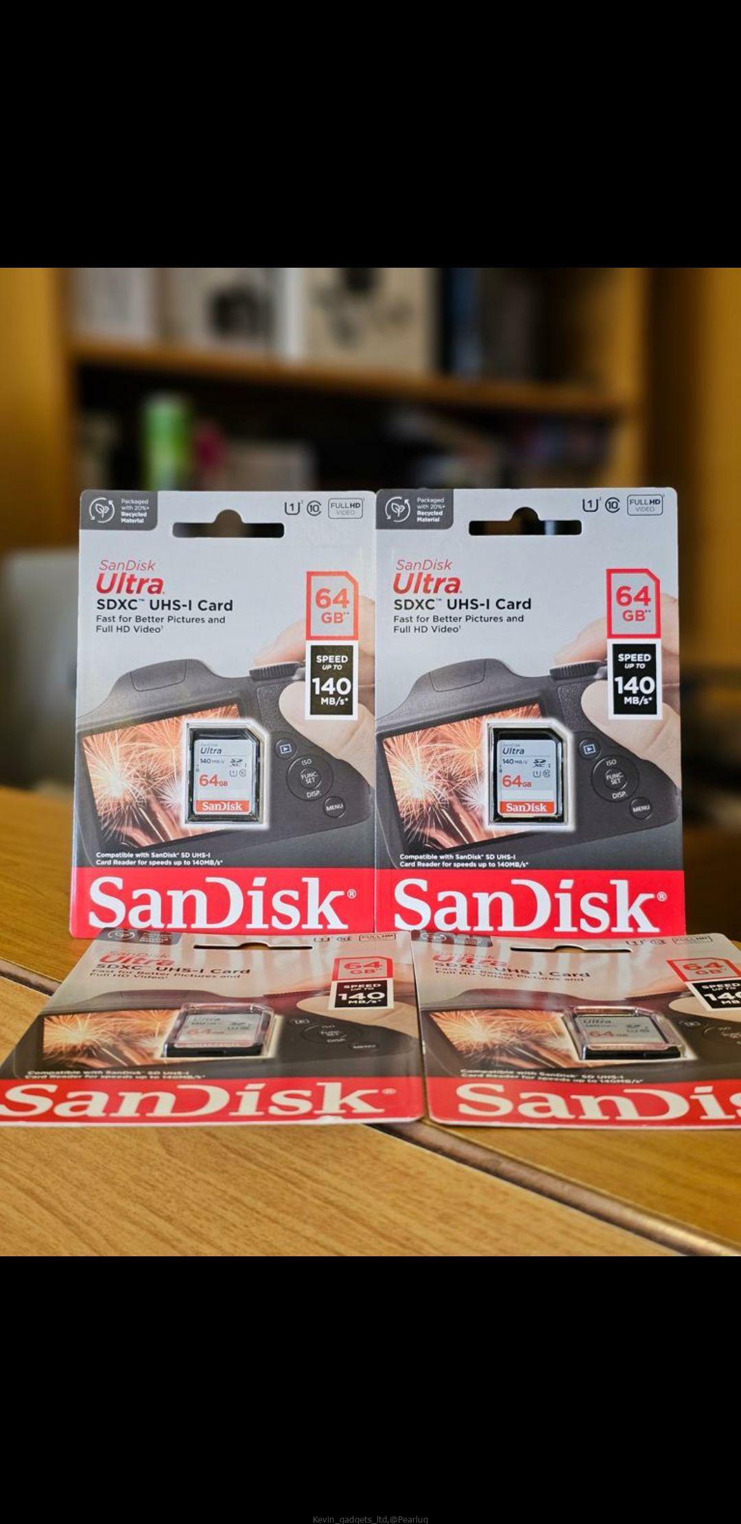 SanDisk memory card 64gb