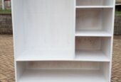 Bed and wardrobes