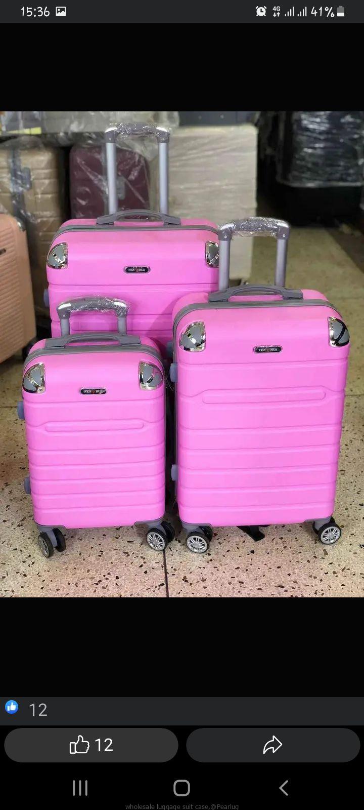 Set of suitcases