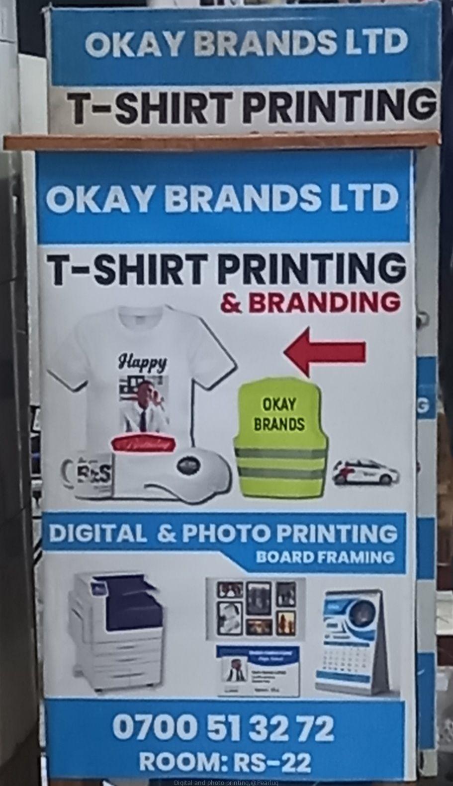 T shirt printing