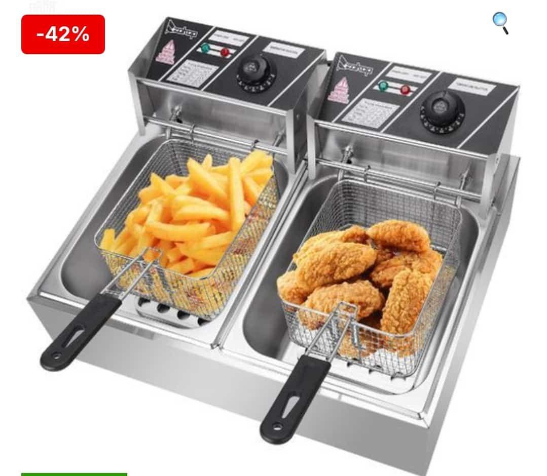 Hoffman’s double deep fryer
