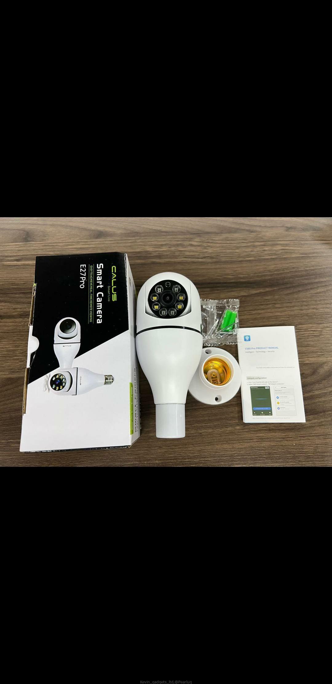 Smart bulb camera