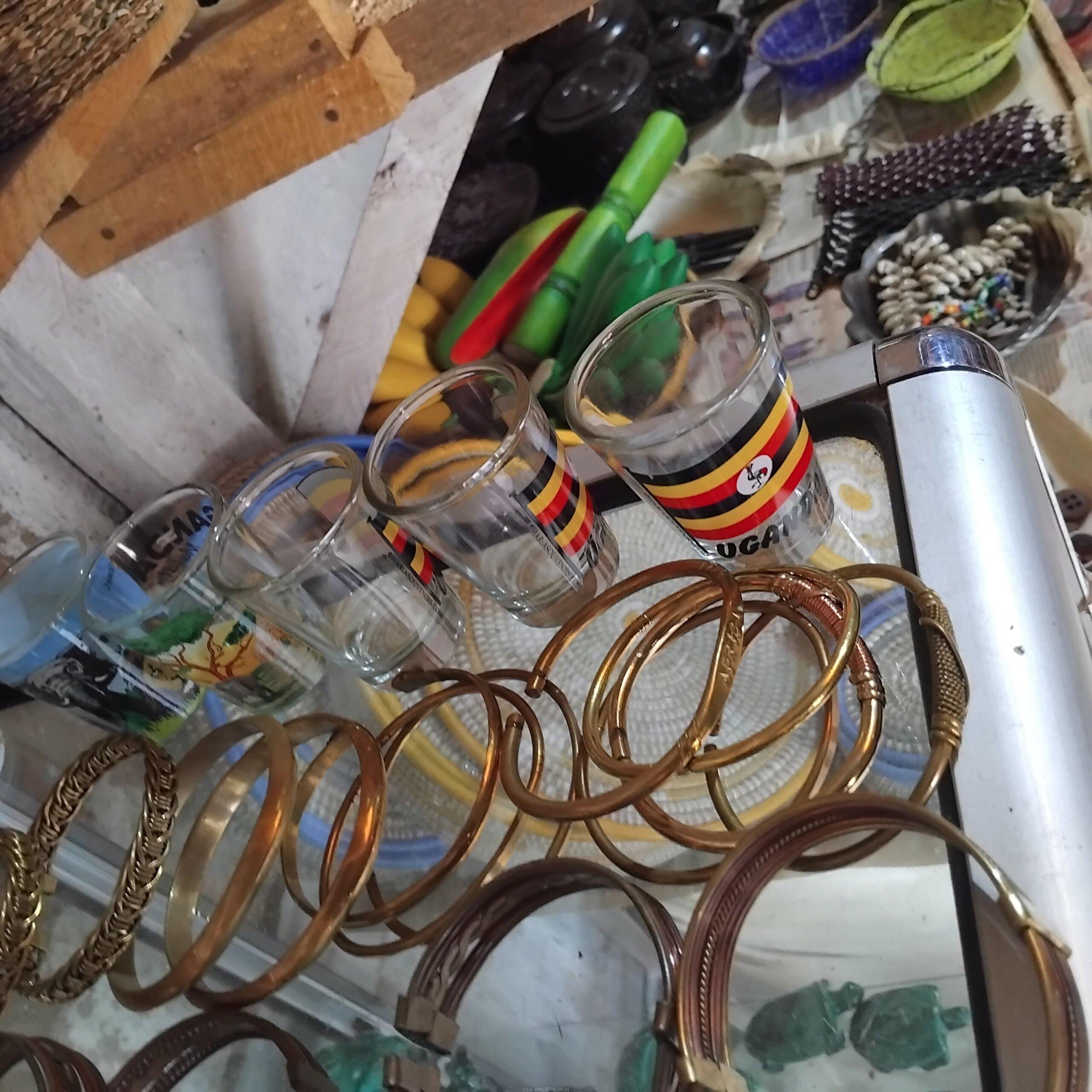 Africa map and bangles