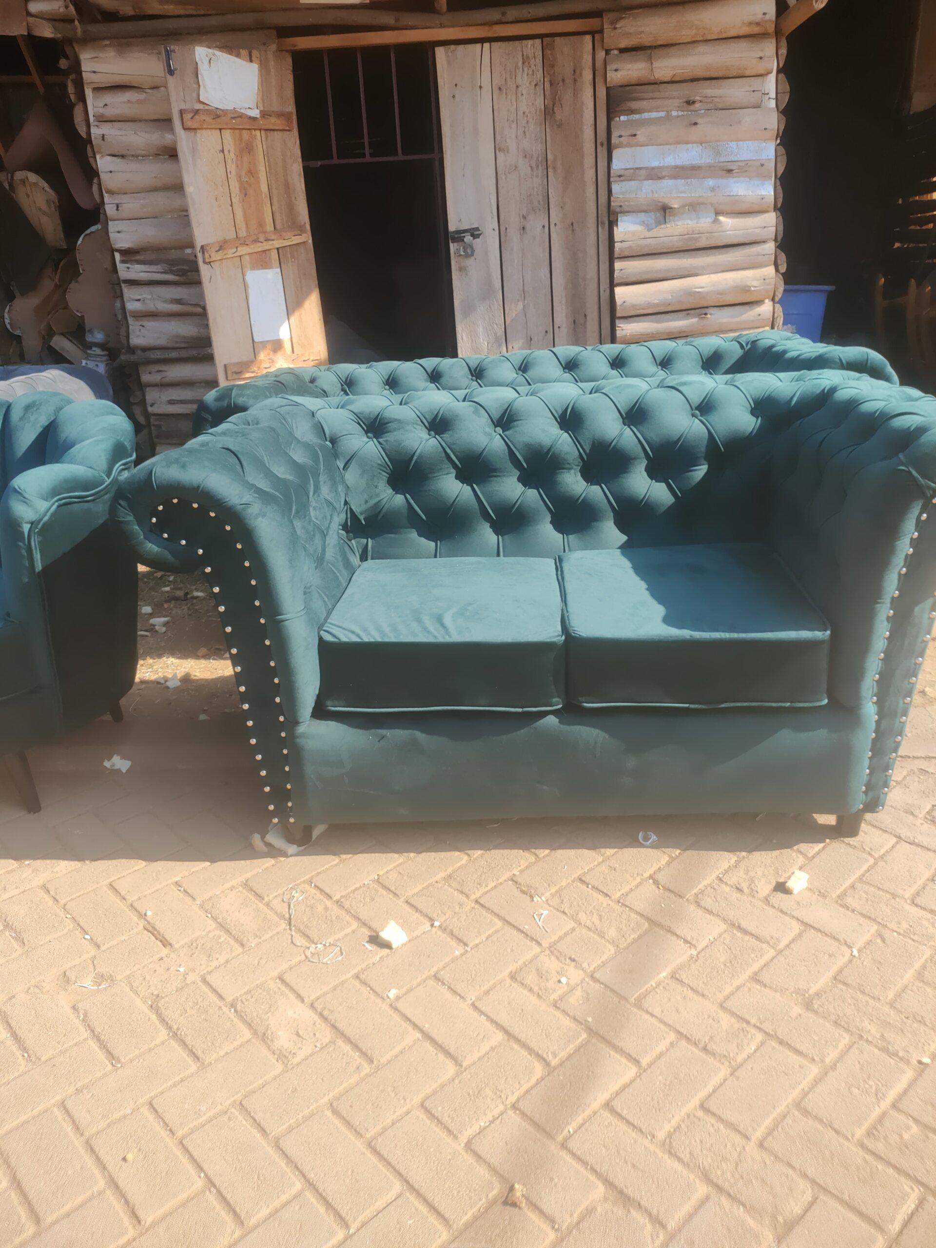 Cheater field sofa set