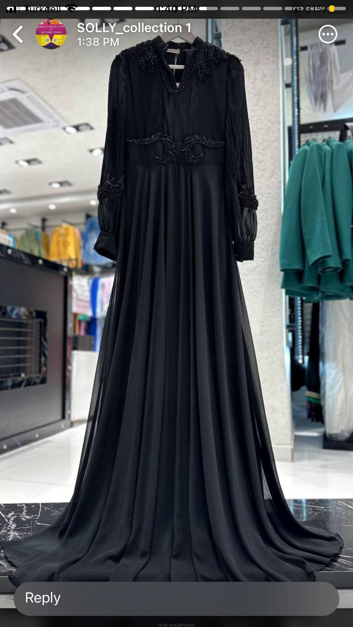ROUND CHIFFON DECENT DRESS