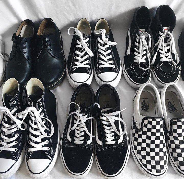 Leather And sneaker shoes