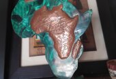 Africa map and bangles