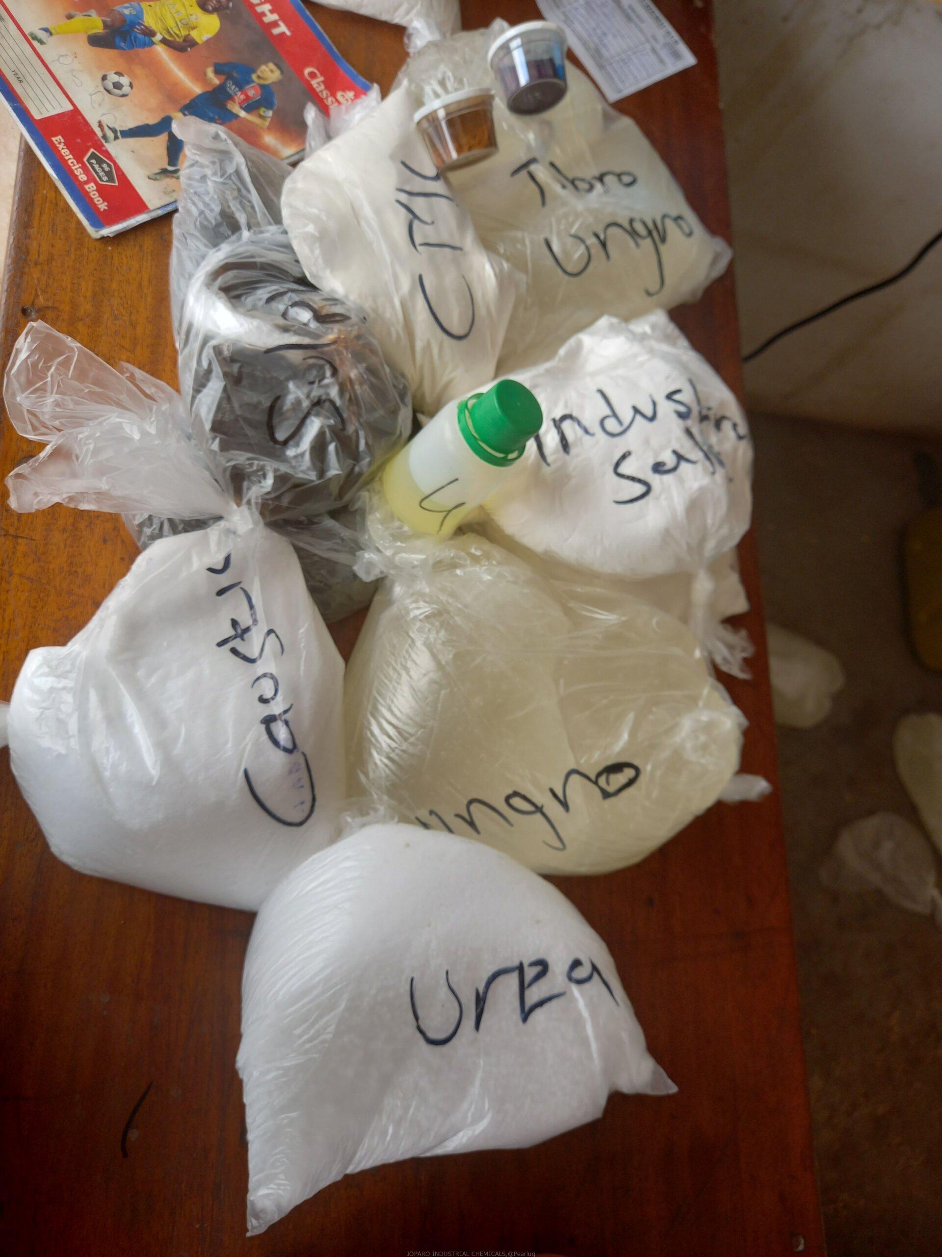 Industrial chemicals for liquid soap