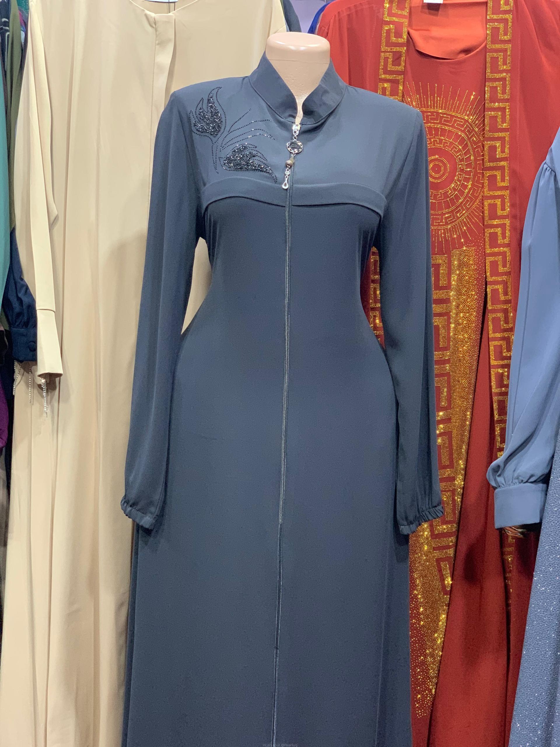 FRONT ZIPPER ROUND HIJABS