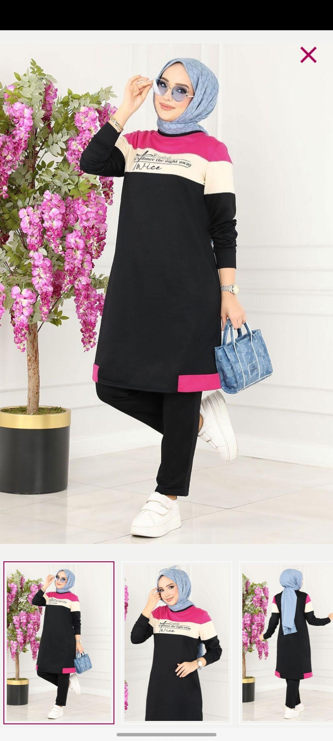 2PC SWEATER CASUAL HIJABS