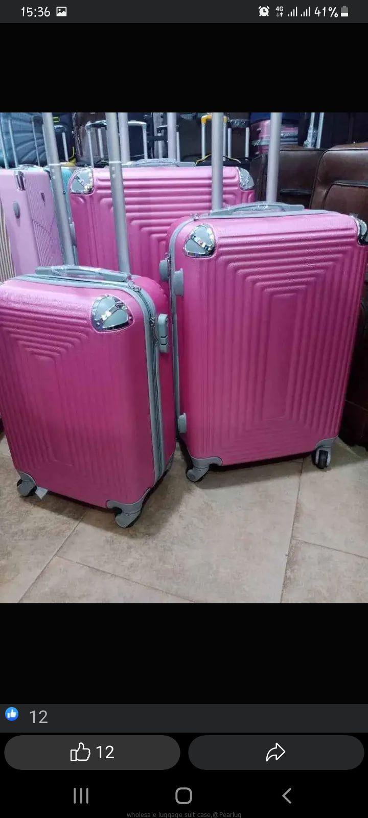 Set of suitcases