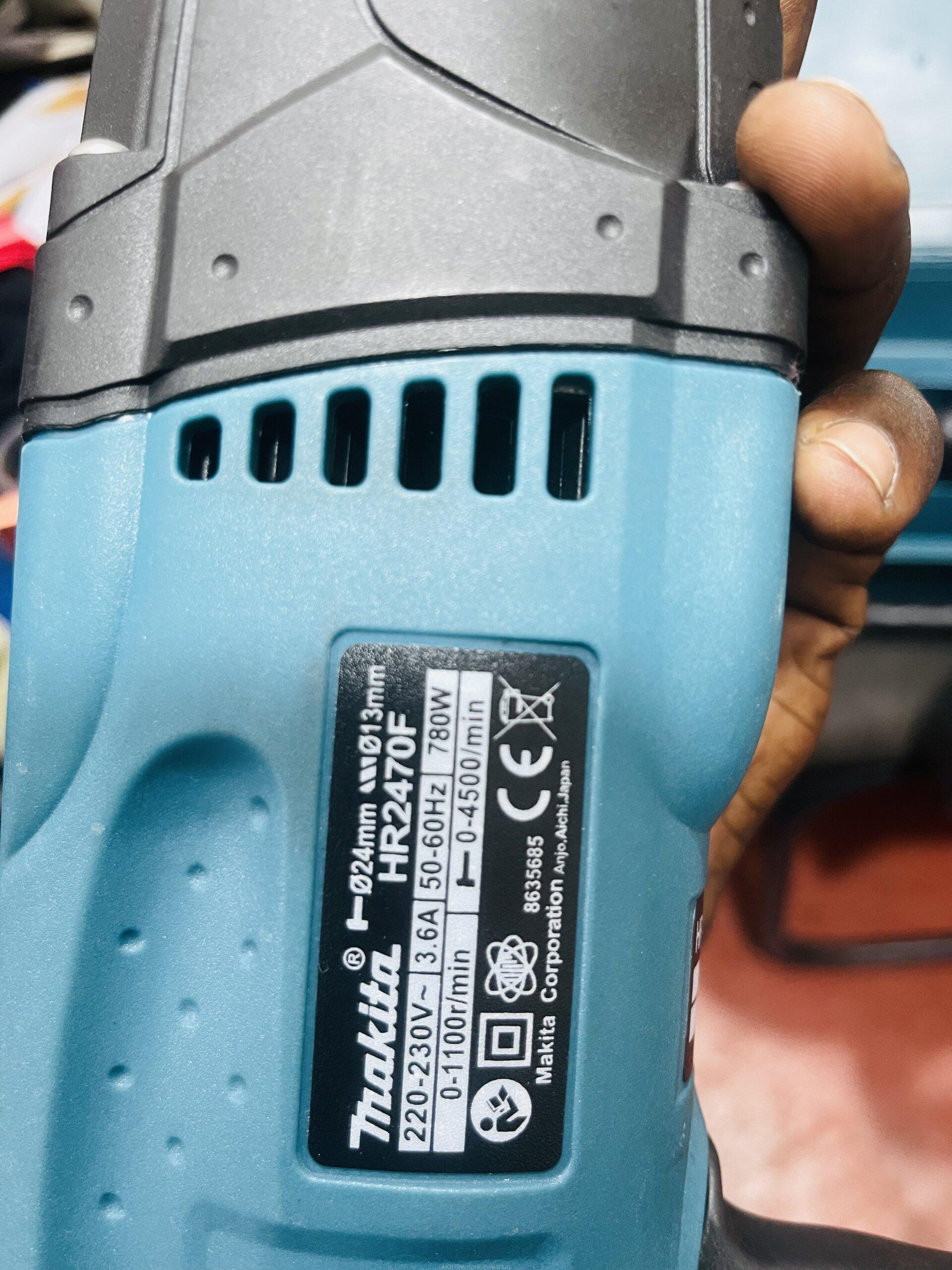 Rotary hammer drill