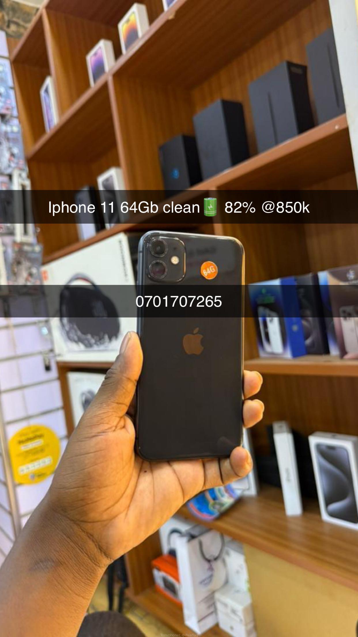 Iphone 11 64Gb clean🔋 82% @850k