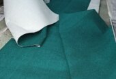 Green Woolen carpet