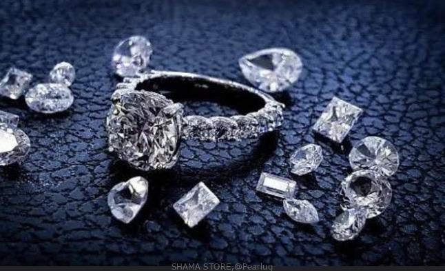 Pure diamonds and silver