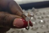Engagement and wedding rings