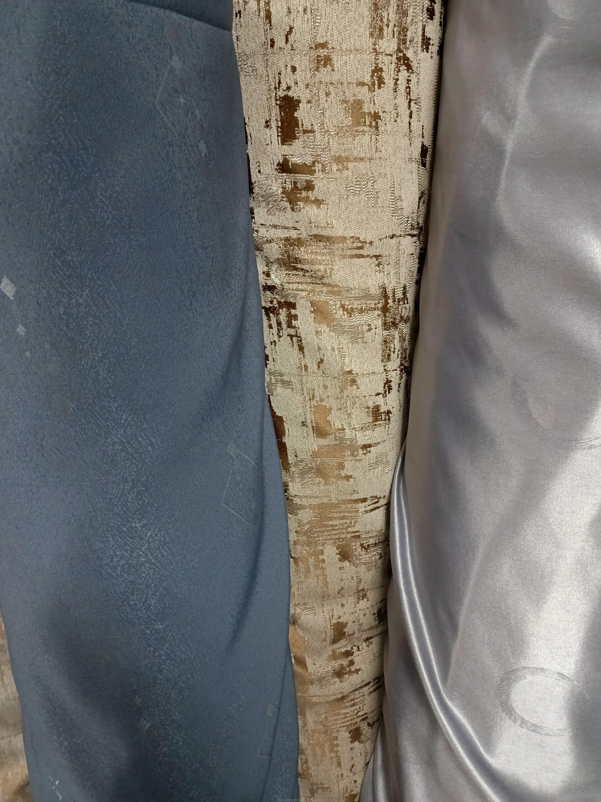 Executive curtains and curtain rods