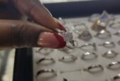 Engagement and wedding rings