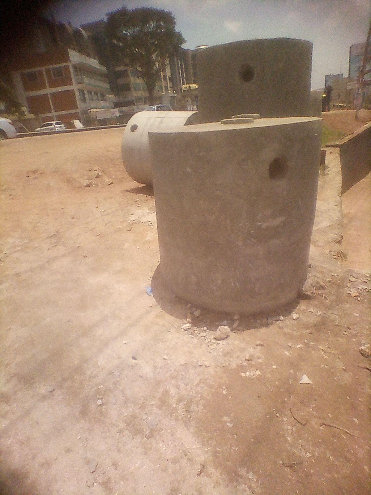 Bio digester toilets